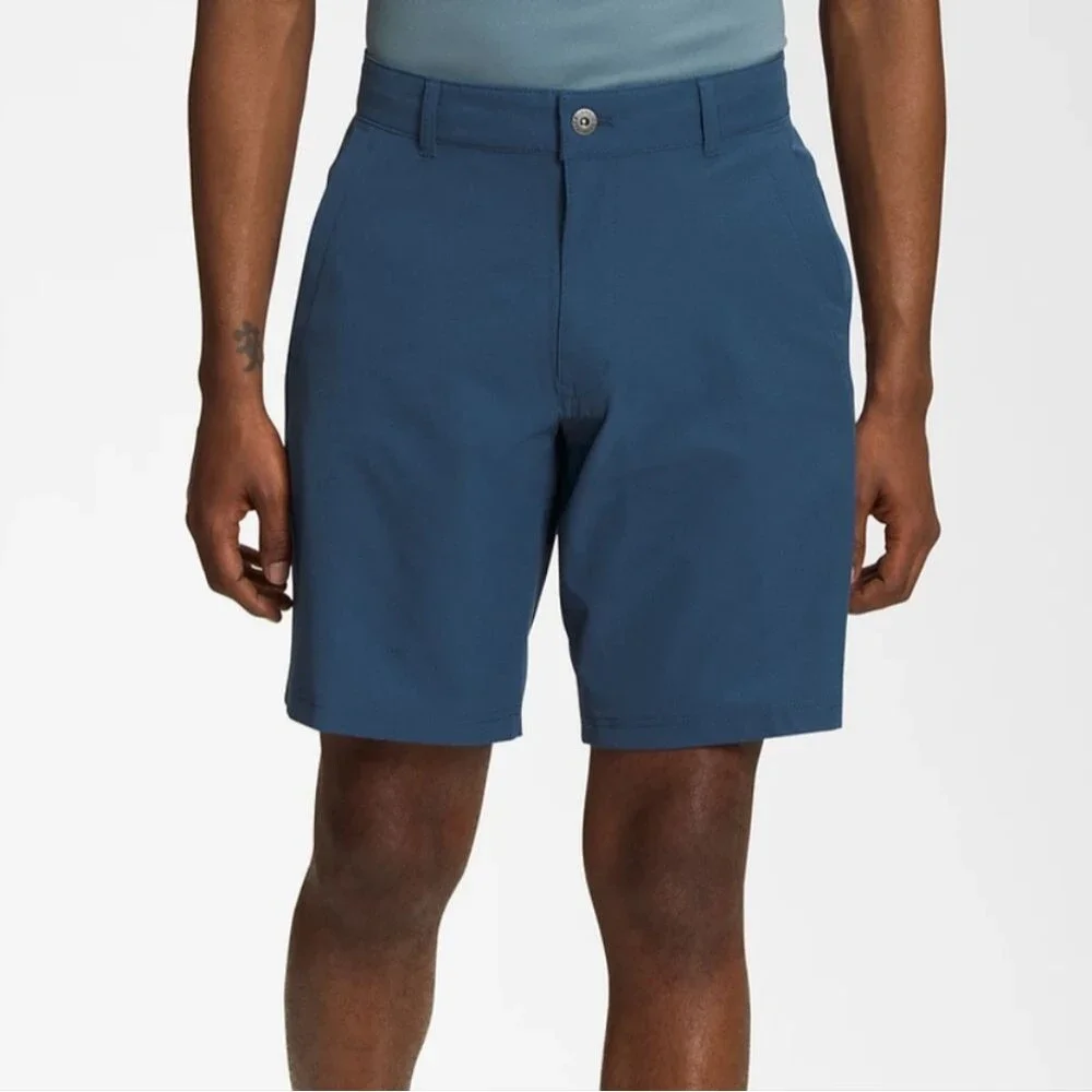 The North Face Men's Rolling Sun Packable Short Shady Blue Size 38R